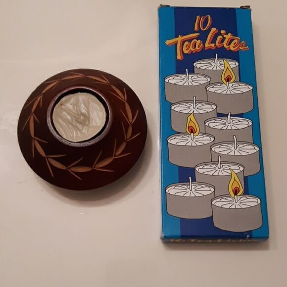 Mango Tea Light Candle Holder - Picture 1 of 5